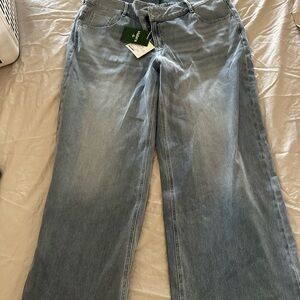 HALARA Light Blue Flare Jeans